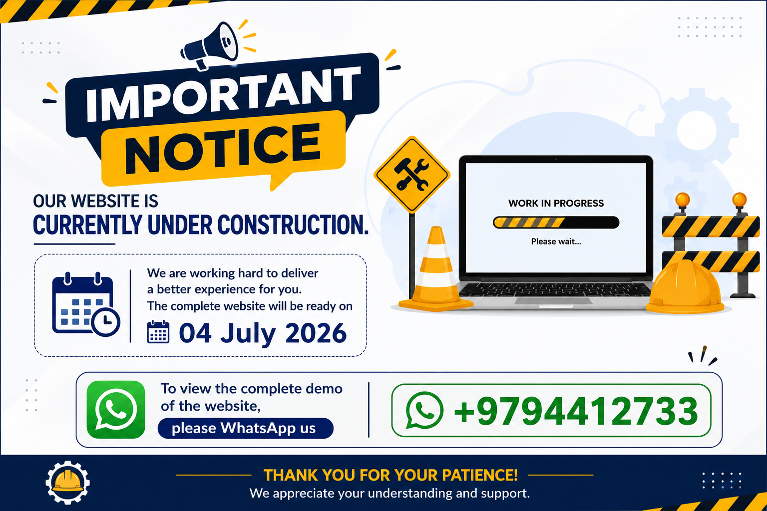 Website Under Construction